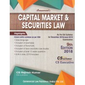 Commercial's Capital Market & Securities Law for CS Executive December 2018 /June 2019 Exam [Old Syllabus] by CS. Rajnish Kumar